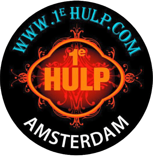 1e Hulp Coffeeshop, Logo