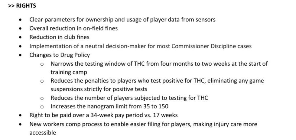 NFL players will no longer face suspension from the league for positive marijuana test results. NFL players can now smoke cannabis without being suspended.