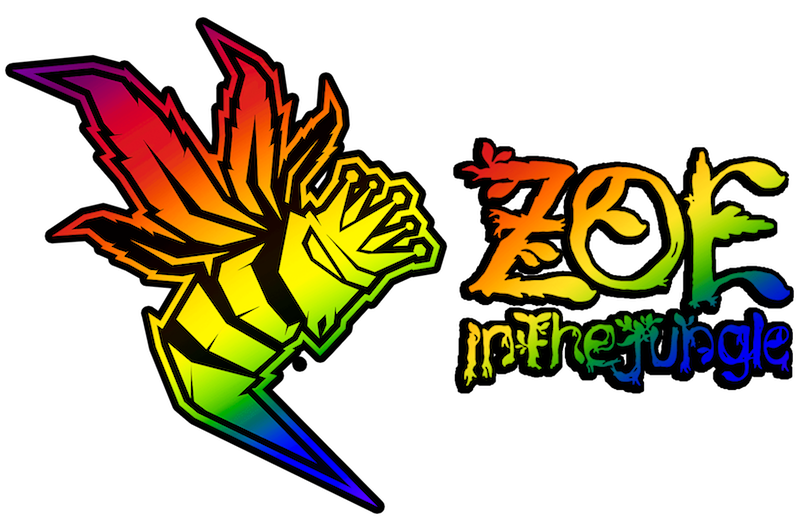 audiokush x zoeinthejungle rainbow logos final