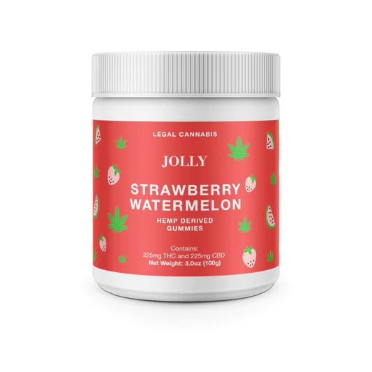 Jolly Cannabis Strawberry Watermelon Original CBD Gummies