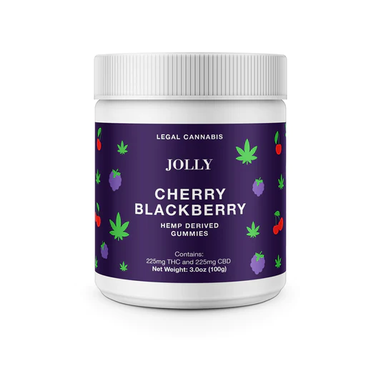Jolly Cannabis Cherry Blackberry Original CBD Gummies