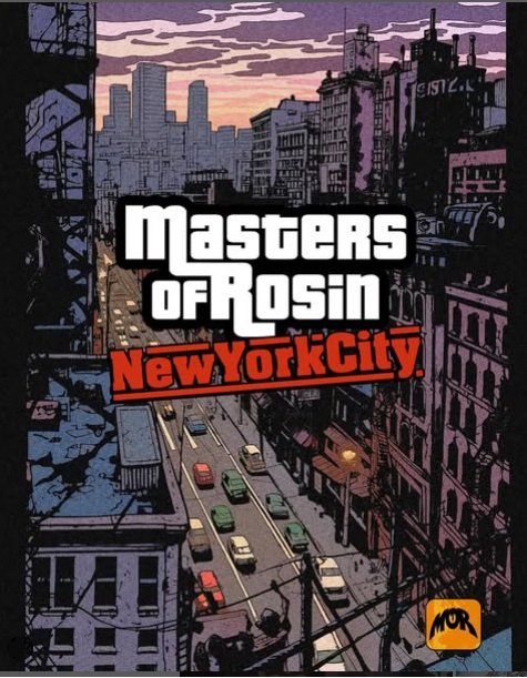 Masters Of Rosin NYC 2025 Event Poster