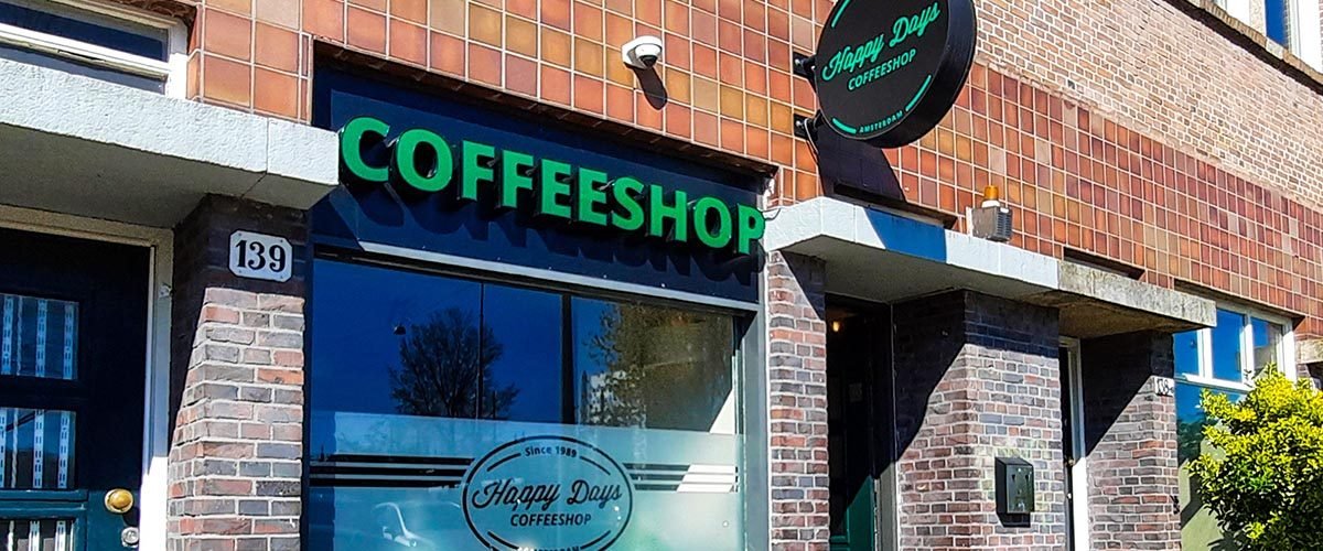Feature img - happy days coffeeshop amsterdam summer break 2022