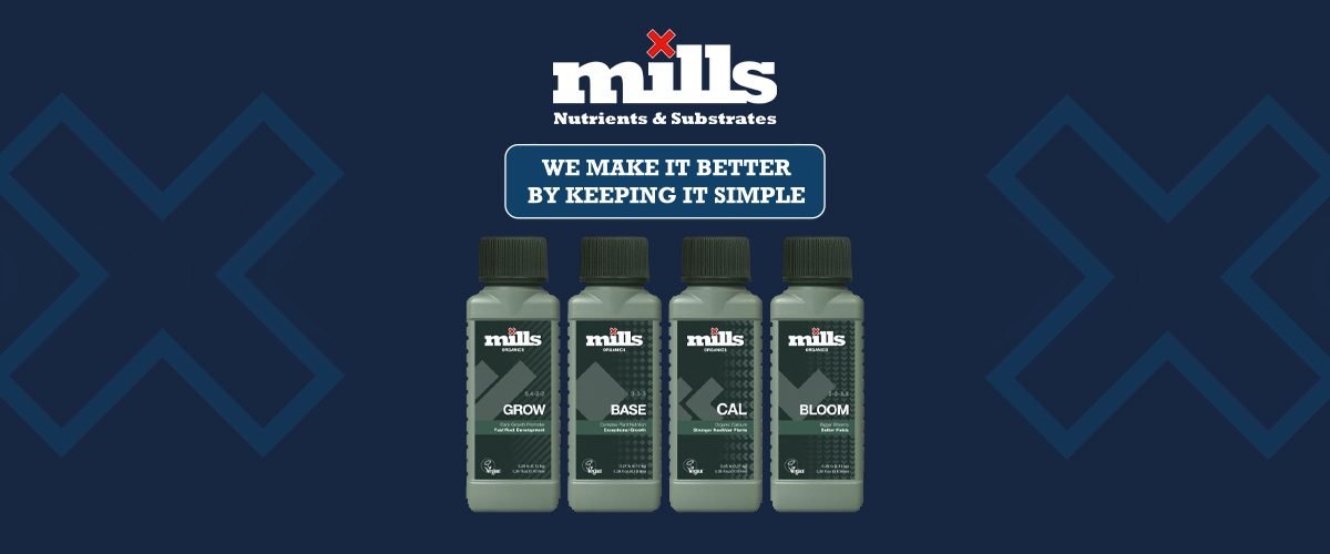 Mills Organics Nutrients Range