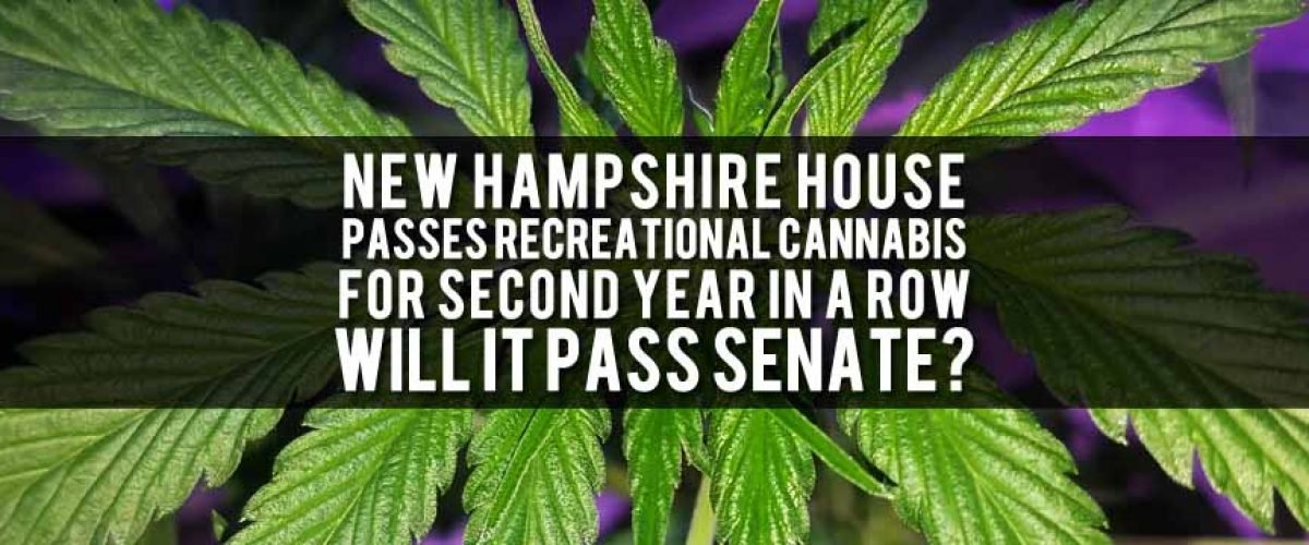 NH House Passes Marijuana Legalization Bill