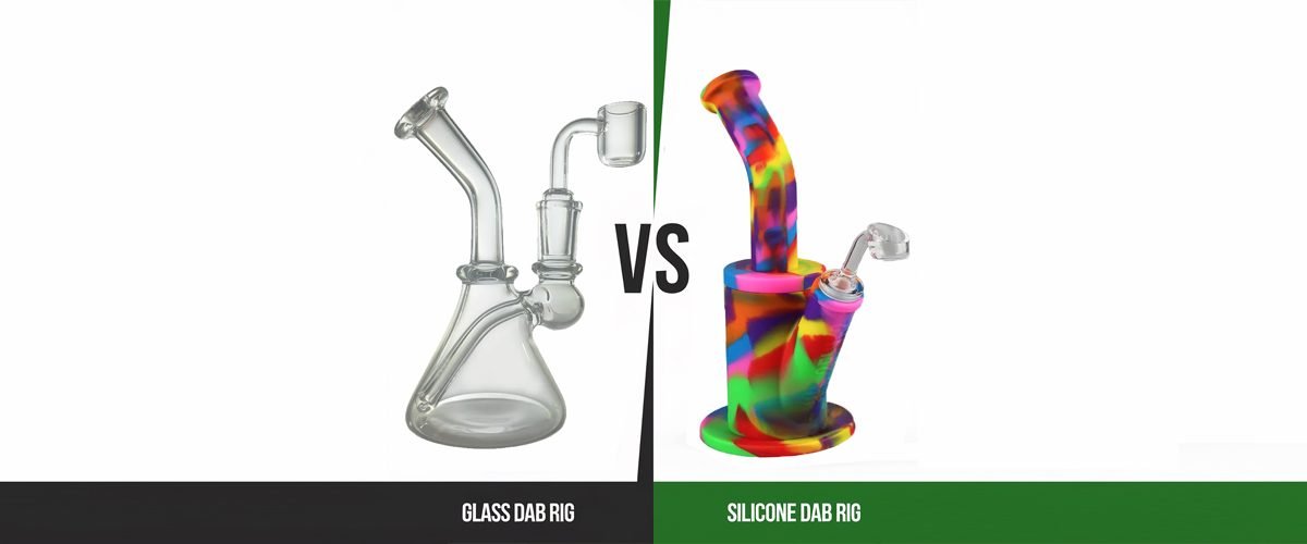 blog dab rig guide silicone vs glass